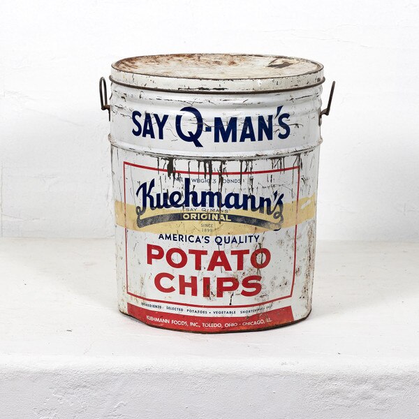Potato Chip Tin